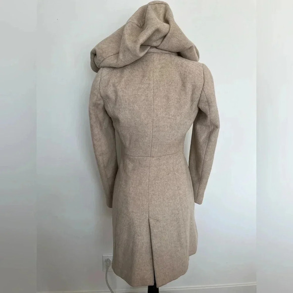 Zara hooded tan Jacket size small - Picture 2 of 8